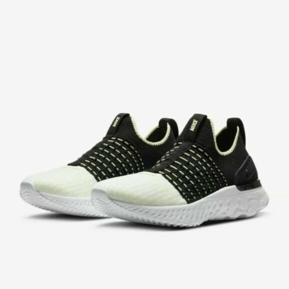 Nike React Phantom Run Flyknit 2 'Black Volt' CJ0280-004 Running size 6 - 9 - Picture 1 of 9